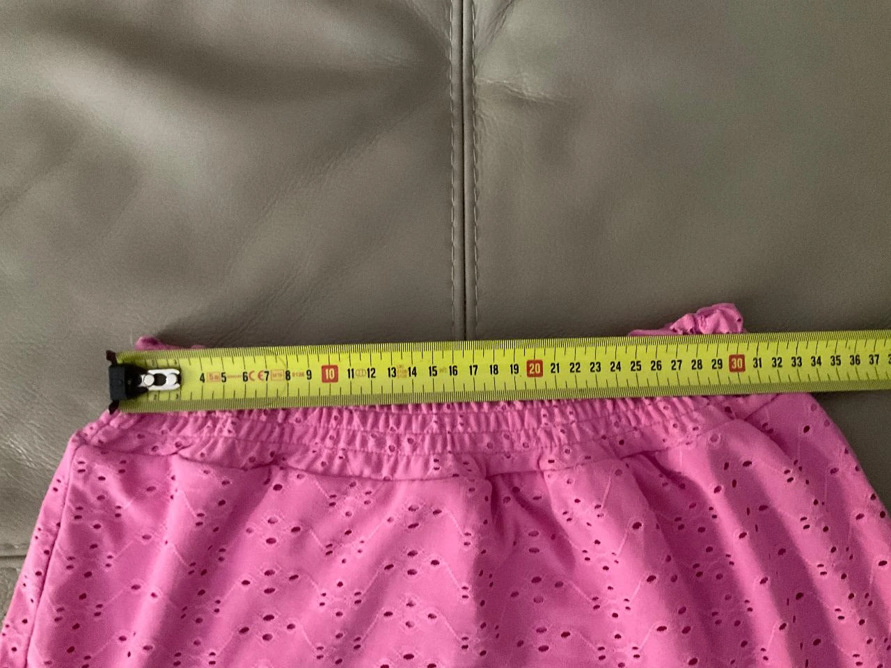Fuchsia skirt with English embroidery – love at first sight Size M – photo 6